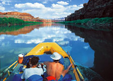 USA-Utah-Cataract Canyon Rafting by Oarboat